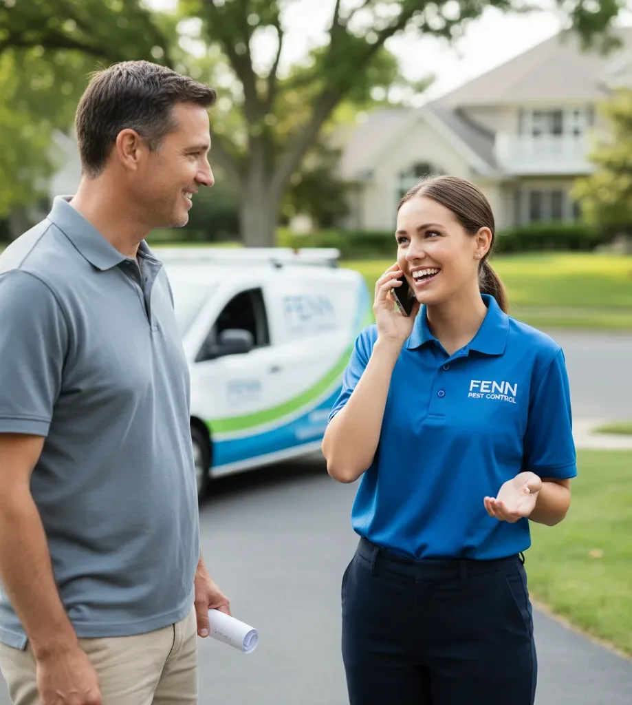 Fenn Pest Control customer support in Sherburne